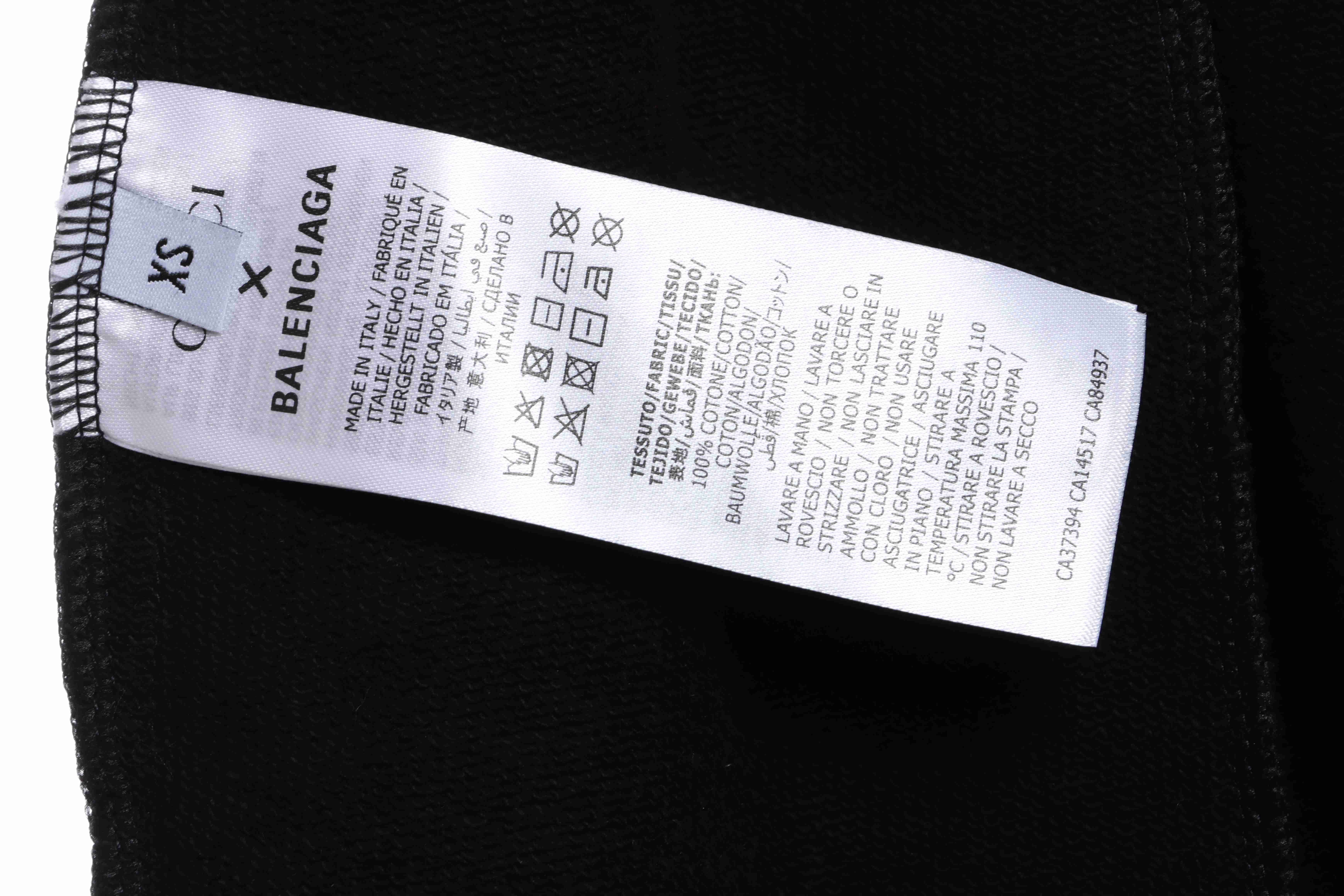 Gucci and Balenciaga hand-painted printed shorts (special offer)