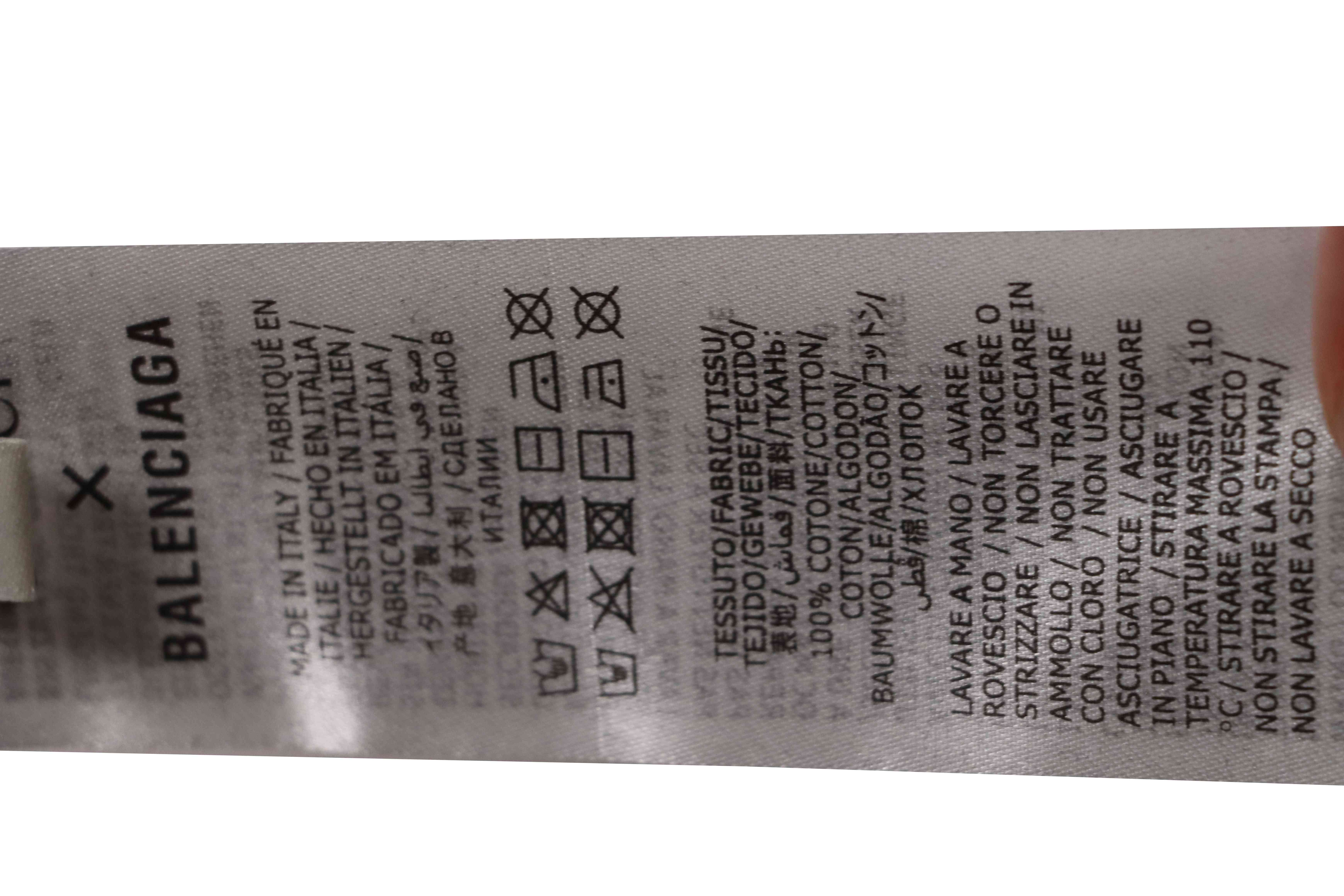 Gucci and Balenciaga hollow letter short sleeve black (special price)