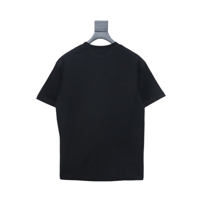 Gucci Crystal Hot Stamp Double G Black