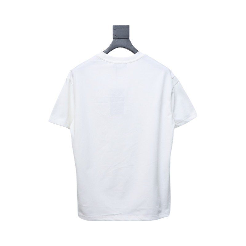 Gucci Crystal Hot Stamp Double G White