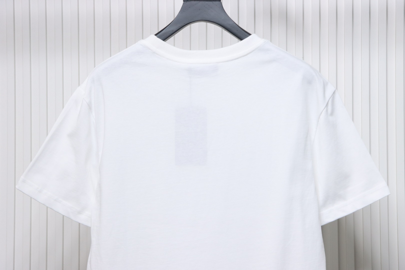 Gucci guc hollow letter logo print short sleeve White