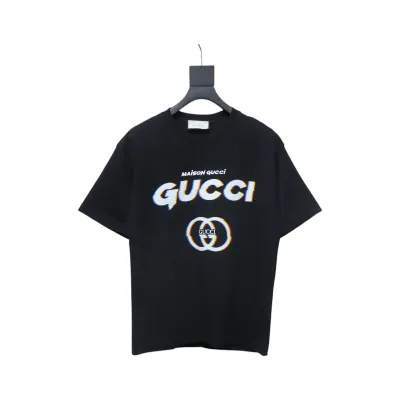 Gucci GUC Phantom Short Sleeve T-Shirt Black 01