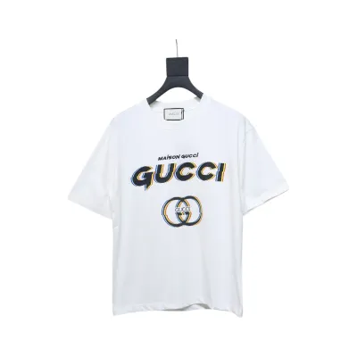 Gucci GUC Phantom Short Sleeve T-Shirt White 01