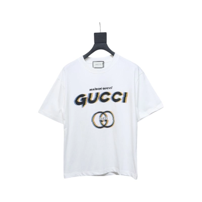 Gucci GUC Phantom Short Sleeve T-Shirt White 01