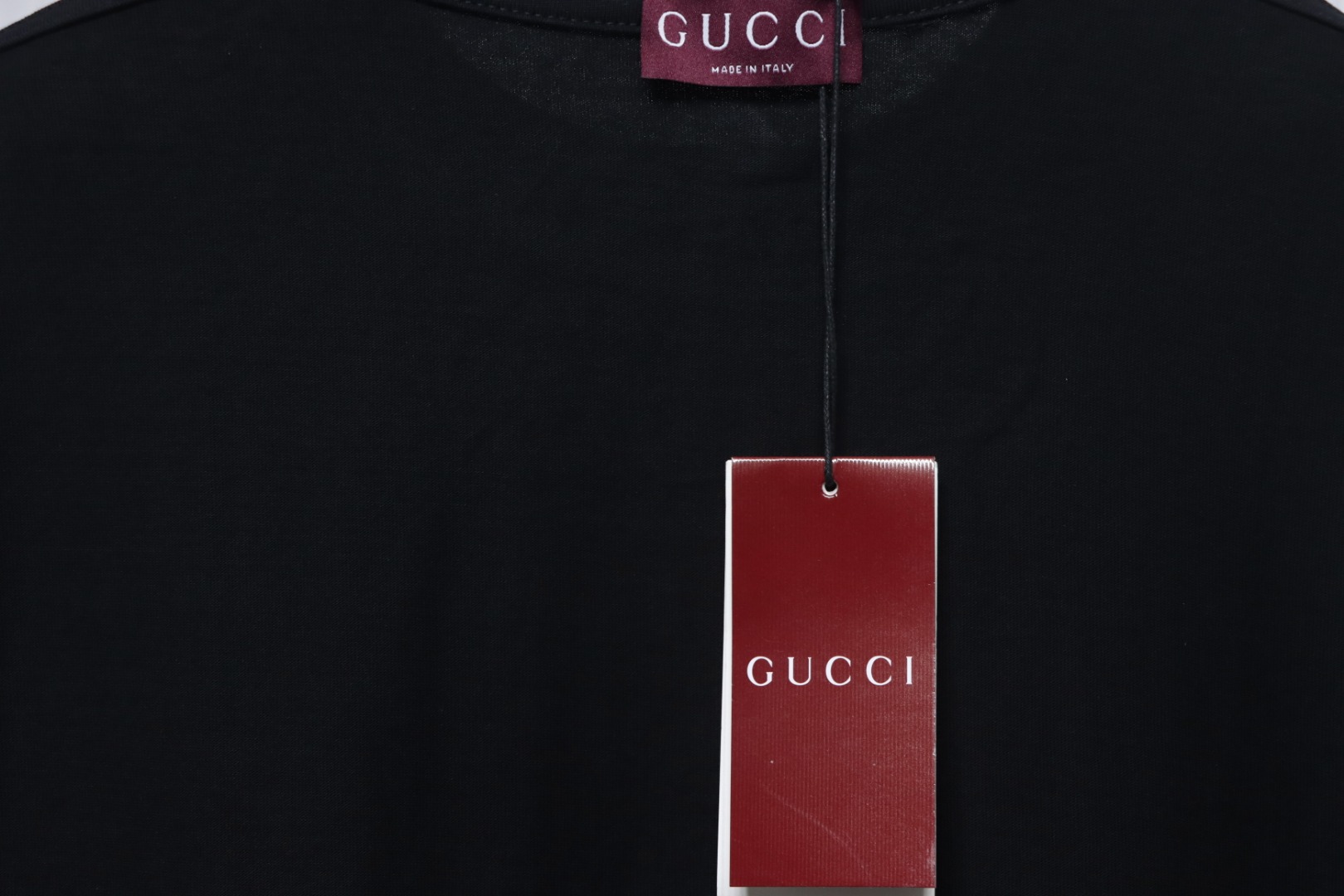 Gucci Multi-element Pattern Short Sleeve T-shirt Black