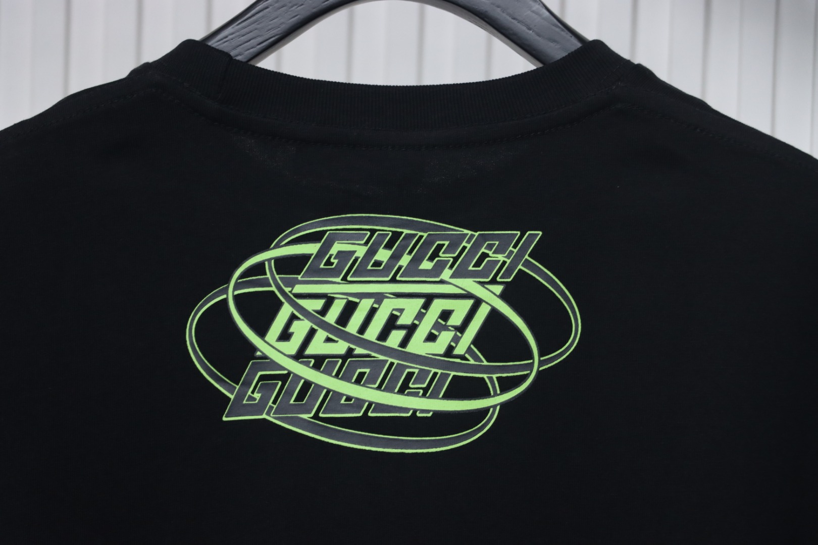 Gucci Multi-element Pattern Short Sleeve T-shirt Black