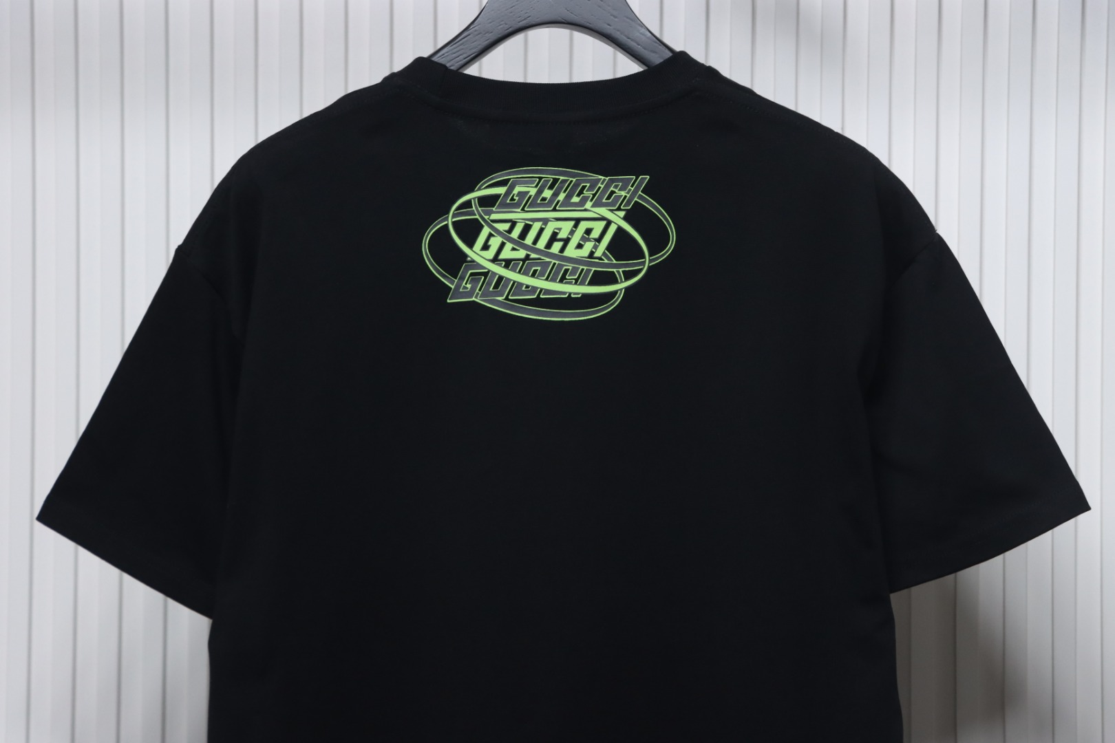 Gucci Multi-element Pattern Short Sleeve T-shirt Black