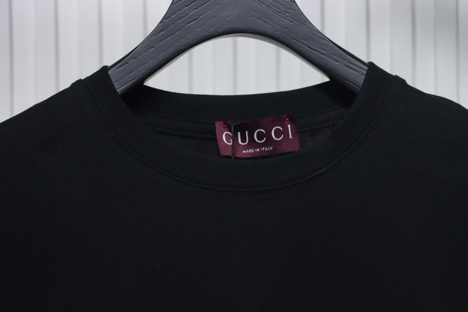 Gucci Multi-element Pattern Short Sleeve T-shirt Black
