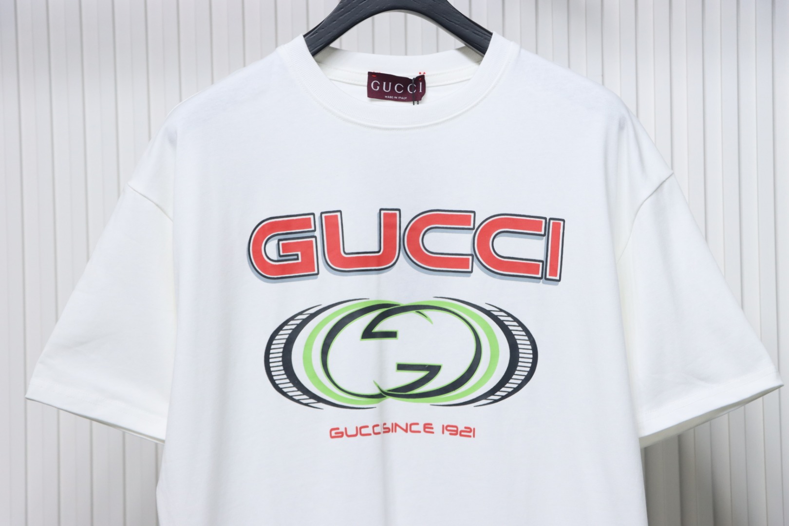 Gucci Multi-element Pattern Short Sleeve T-shirt White