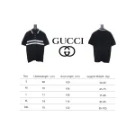 Gucci Simple Ribbon Letters POLO Shirt Black