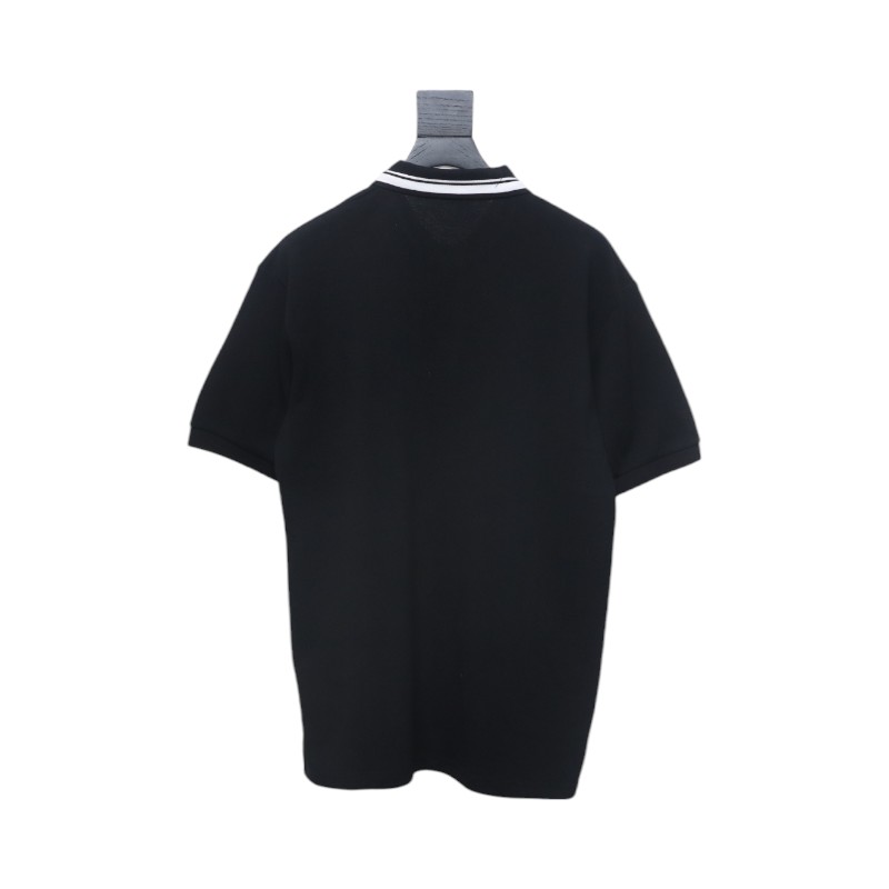 Gucci Simple Ribbon Letters POLO Shirt Black