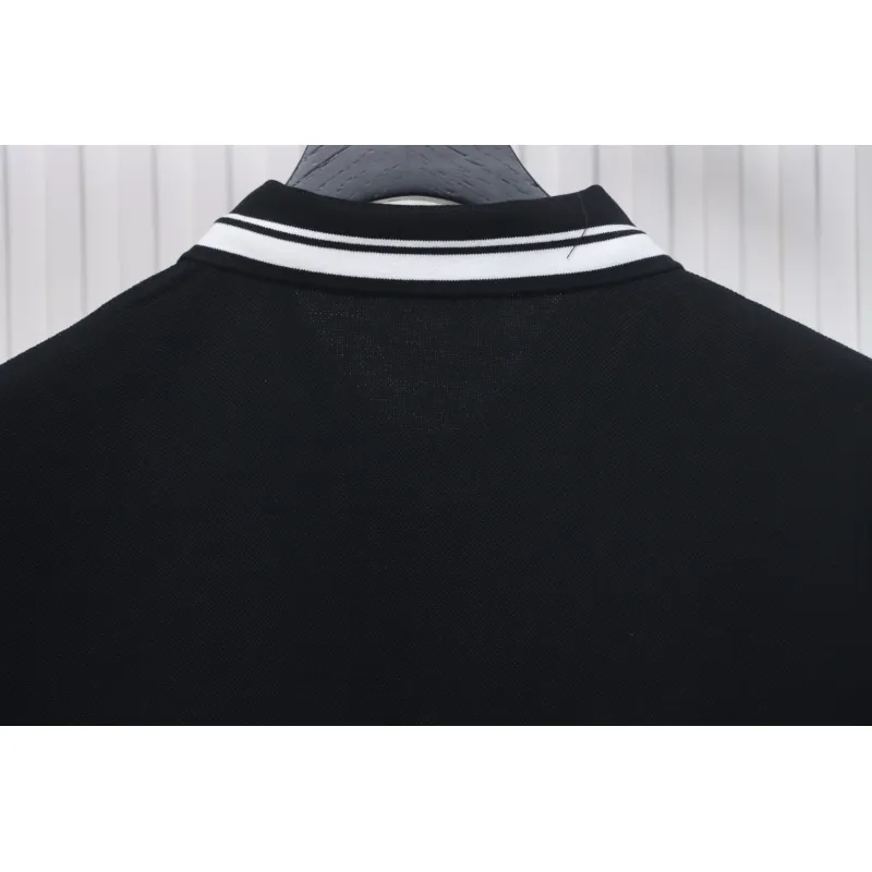 Gucci Simple Ribbon Letters POLO Shirt Black