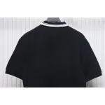 Gucci Simple Ribbon Letters POLO Shirt Black
