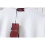 Gucci Simple Ribbon Letters POLO Shirt White