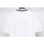 Gucci Simple Ribbon Letters POLO Shirt White