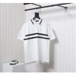 Gucci Simple Ribbon Letters POLO Shirt White