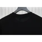 Loewe 24ss ink splash logo print short sleeve black