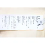 Loewe 25ss graffiti painted letter logo print short sleeve T-shirt white
