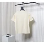 Loewe 25ss graffiti painted letter logo print short sleeve T-shirt white