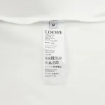 Loewe 25ss Octopus Print and Anagram Embroidered Short Sleeve T-Shirt White