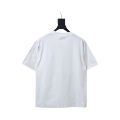 Loewe 25ss Octopus Print and Anagram Embroidered Short Sleeve T-Shirt White 02