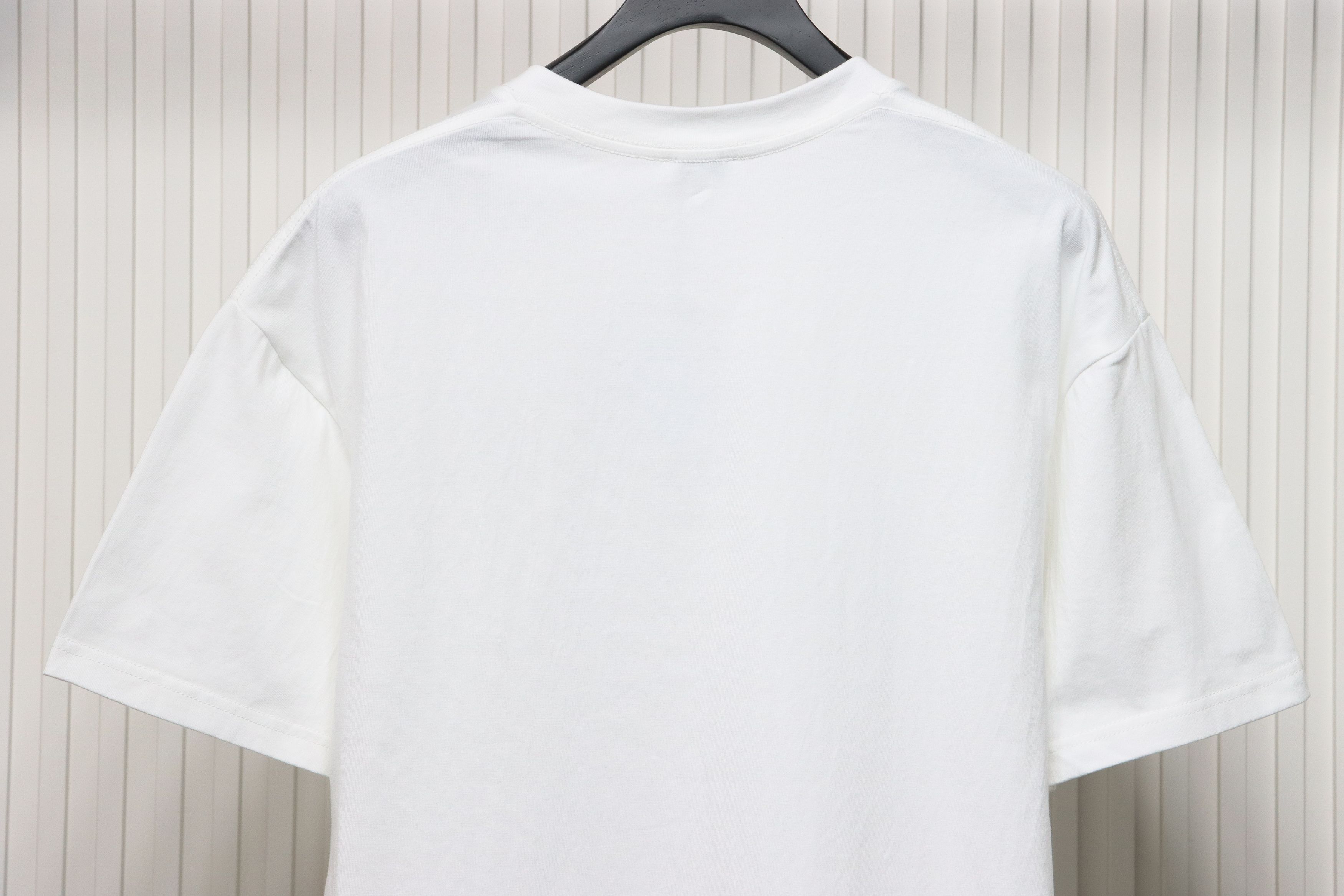 Loewe classic embroidered logo short sleeve white