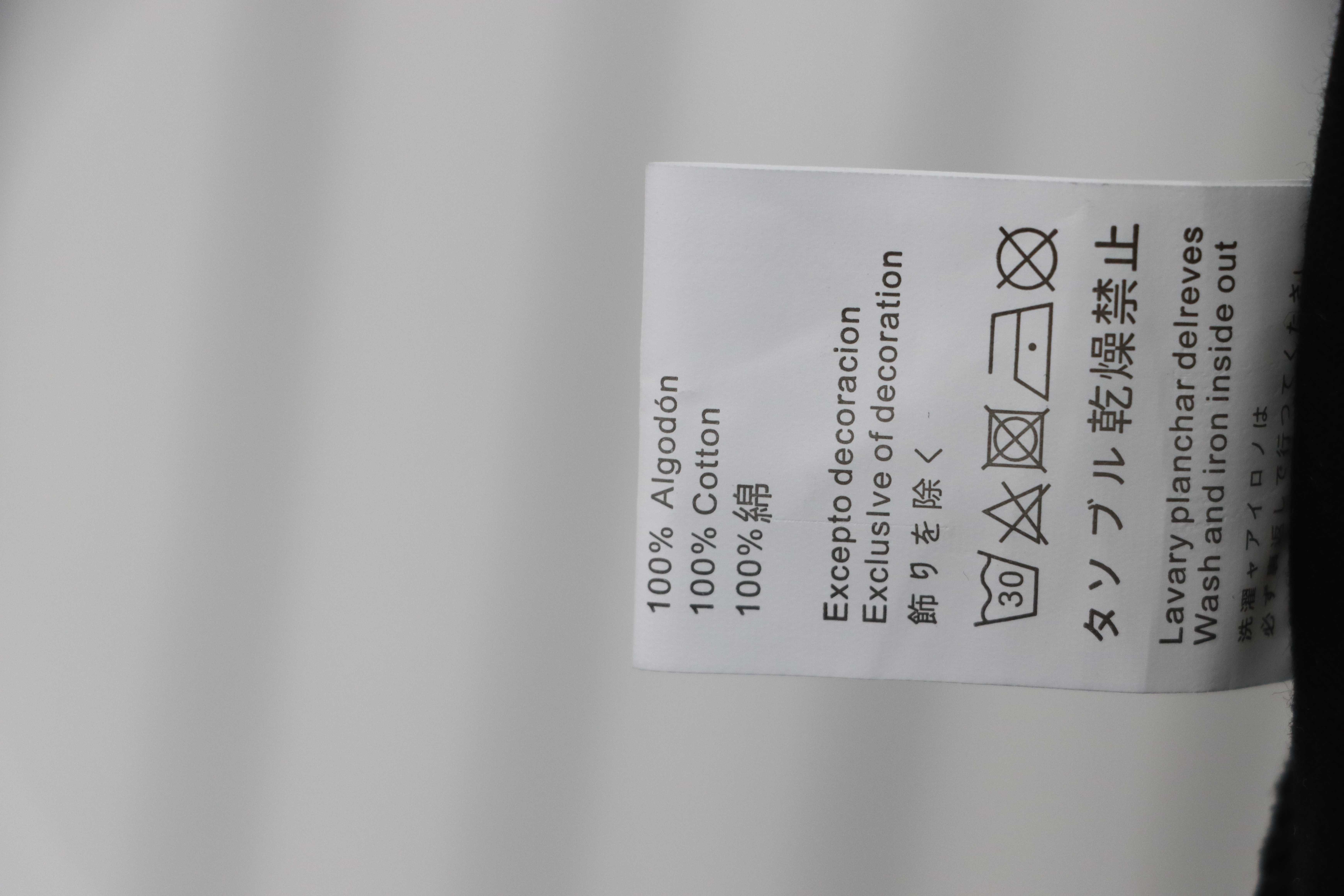 Loewe classic patchwork embroidered small logo short sleeve black