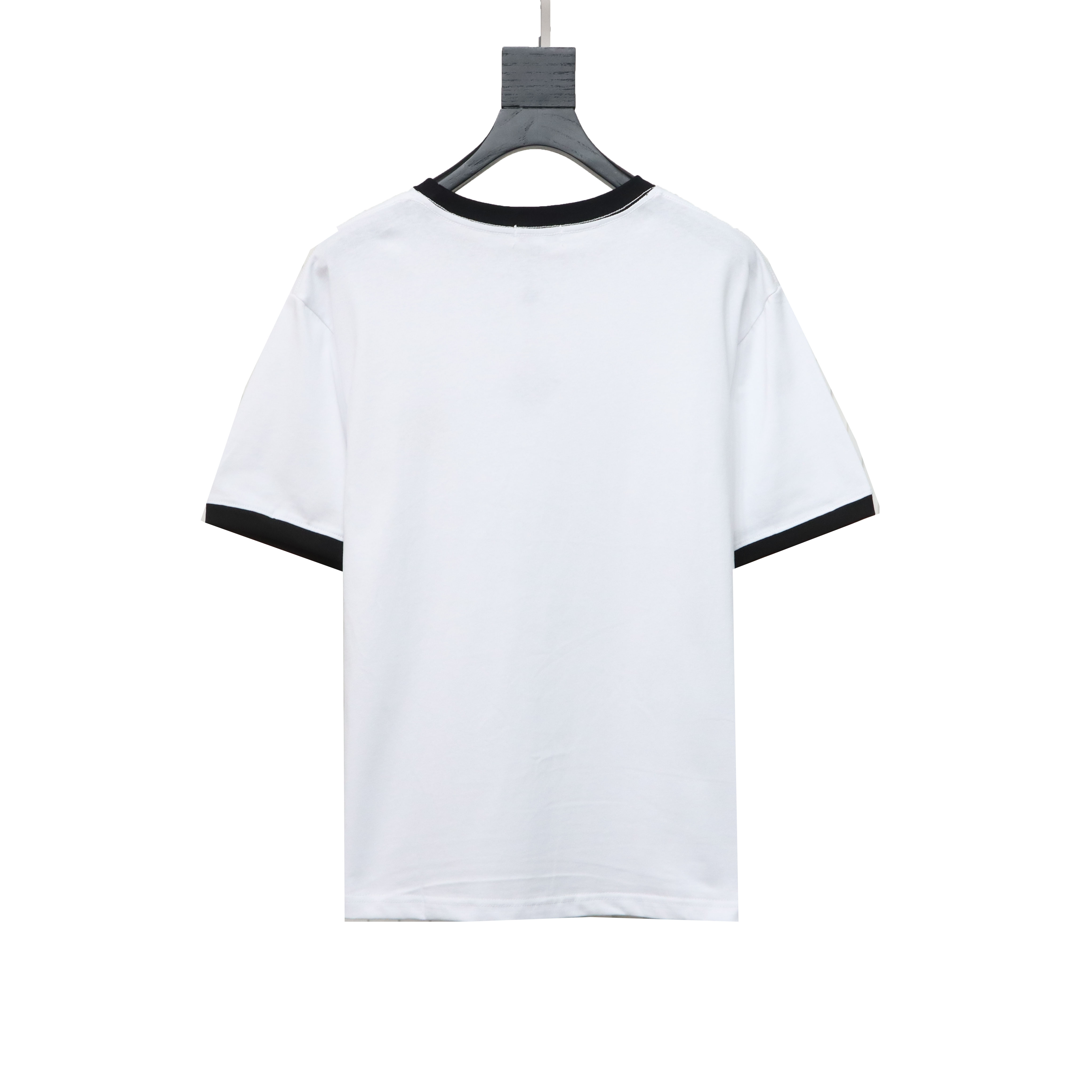 Loewe classic patchwork embroidered small logo short sleeve White