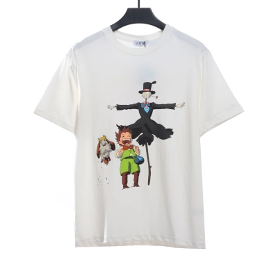 Loewe co-branded Howl puppet short-sleeved shirt (special price) 01