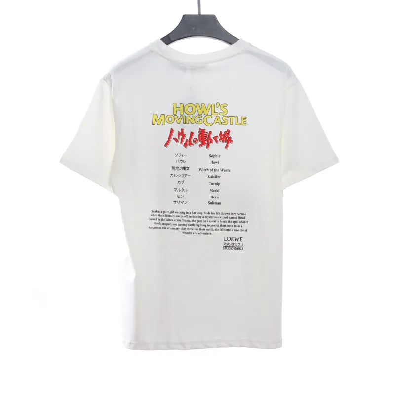Loewe co-branded Howl puppet short-sleeved shirt (special price)