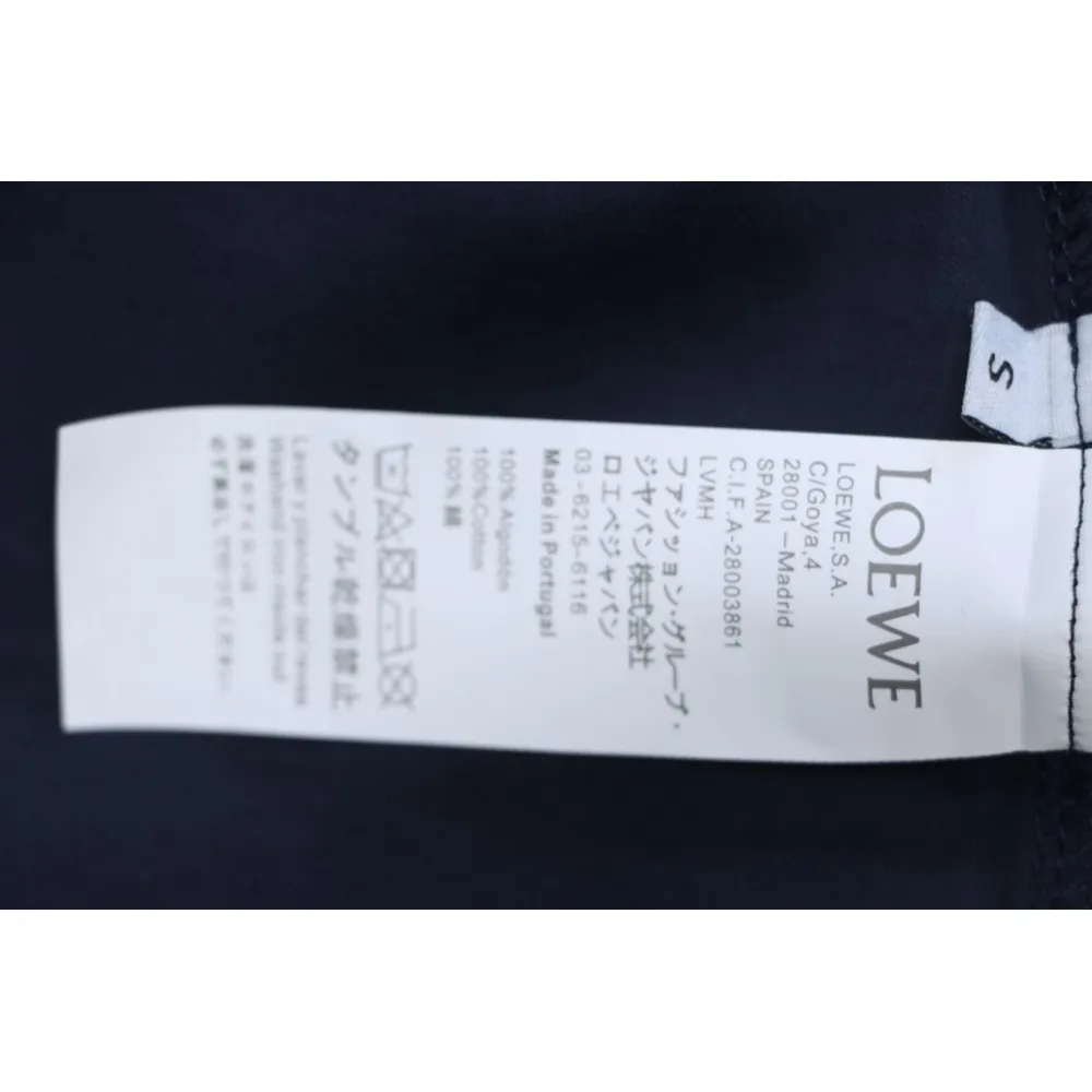 Loewe Limited Edition Snake Short Sleeve T-Shirt Blue