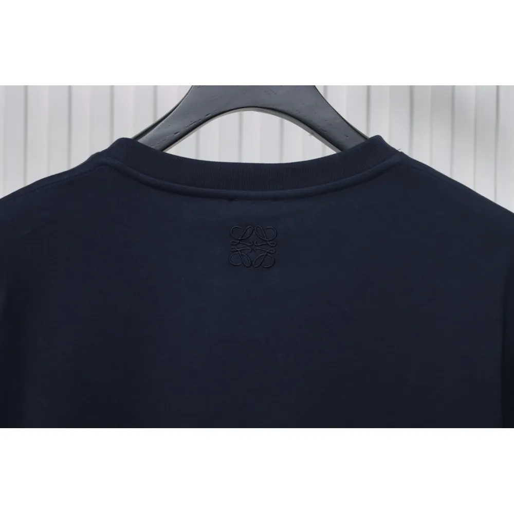 Loewe Limited Edition Snake Short Sleeve T-Shirt Blue