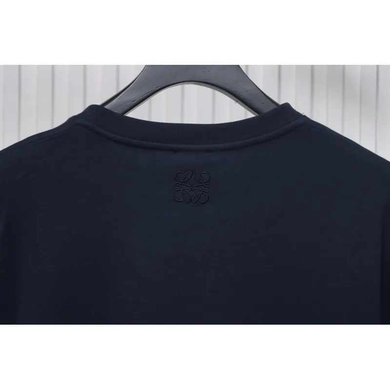 Loewe Limited Edition Snake Short Sleeve T-Shirt Blue