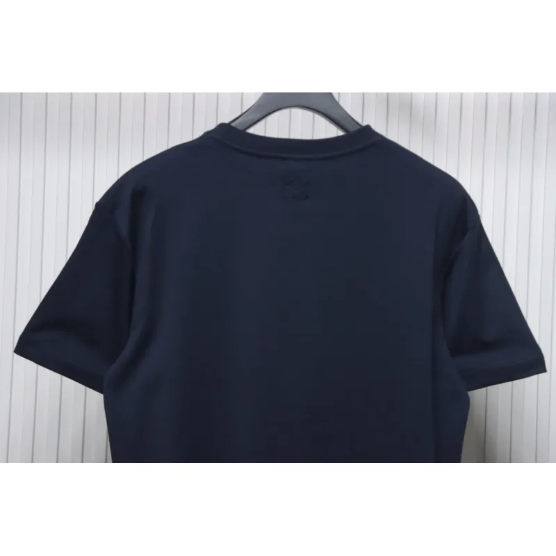 Loewe Limited Edition Snake Short Sleeve T-Shirt Blue