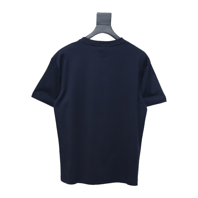 Loewe Limited Edition Snake Short Sleeve T-Shirt Blue