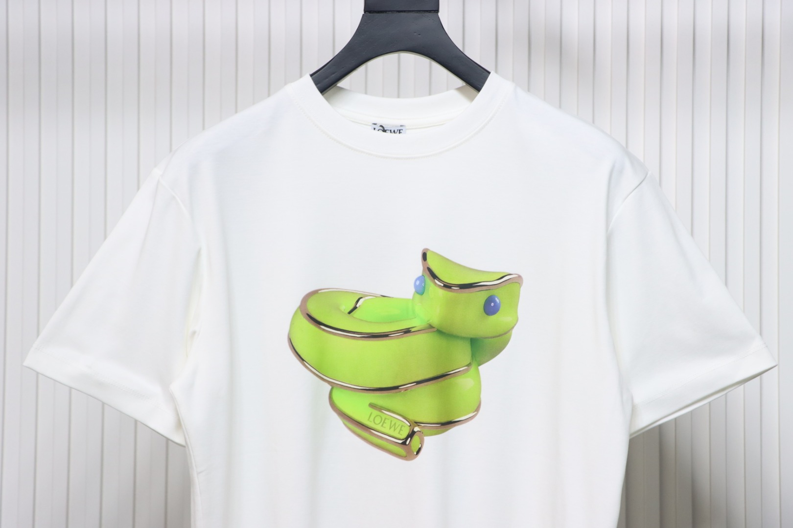 Loewe Limited Edition Snake Short Sleeve T-Shirt White