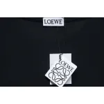 Loewe Suna Fujita co-branded rabbit embroidered short-sleeve black