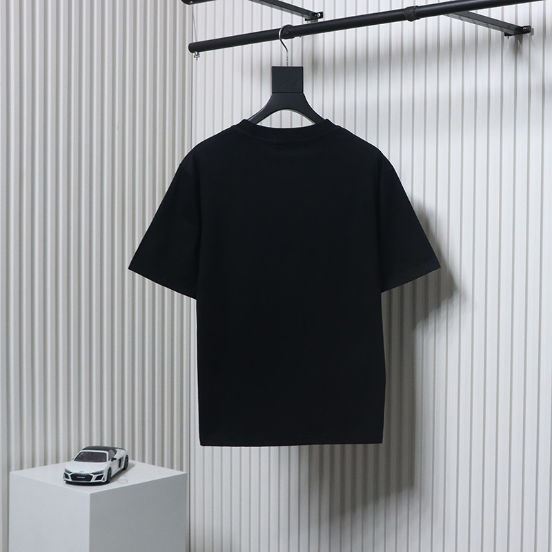 Loewe Suna Fujita co-branded rabbit embroidered short-sleeve black