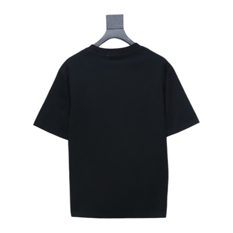 Loewe Suna Fujita co-branded rabbit embroidered short-sleeve black