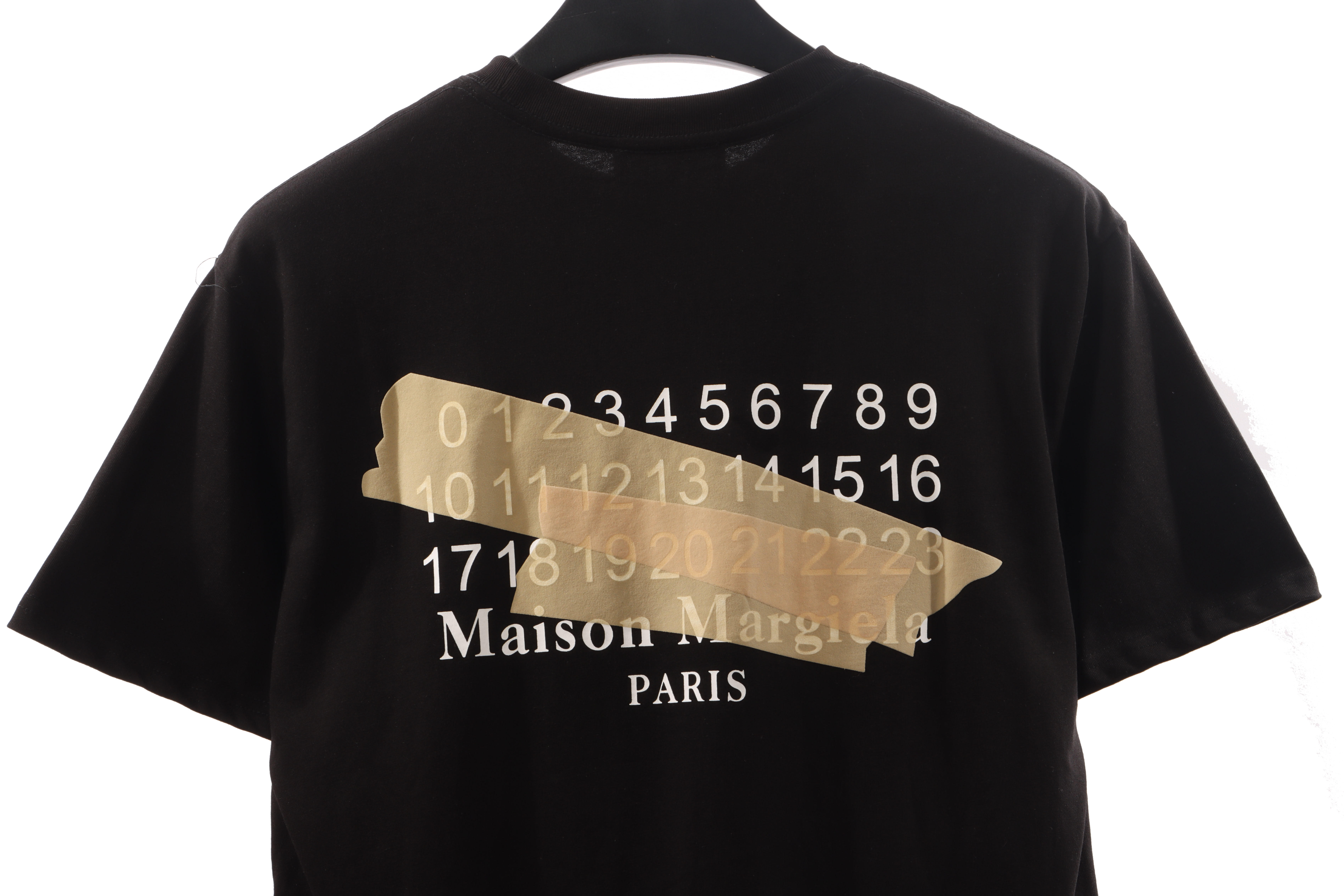 Maison Margiela Digital rubber short sleeves black