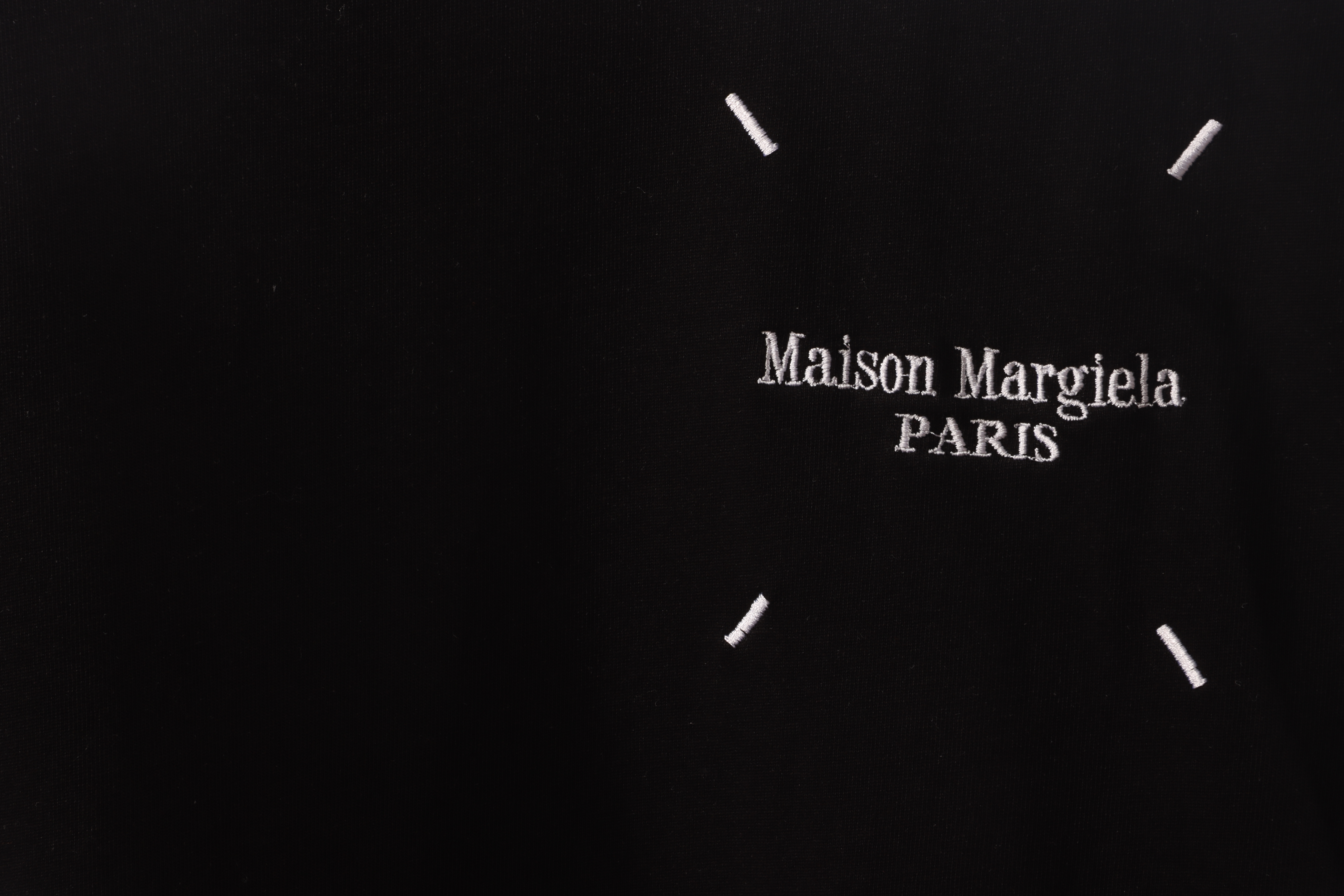 Maison Margiela Digital rubber short sleeves black
