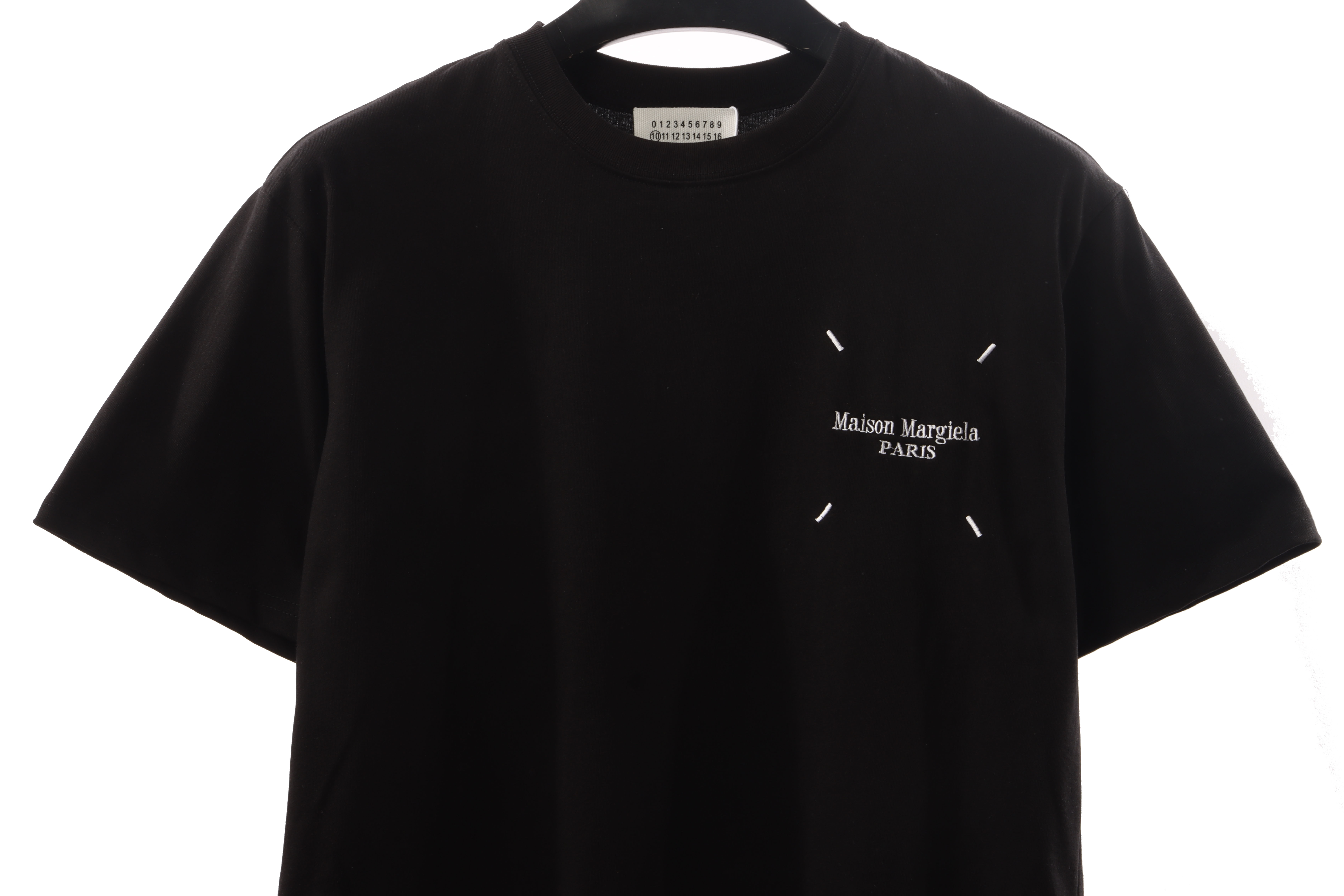 Maison Margiela Digital rubber short sleeves black