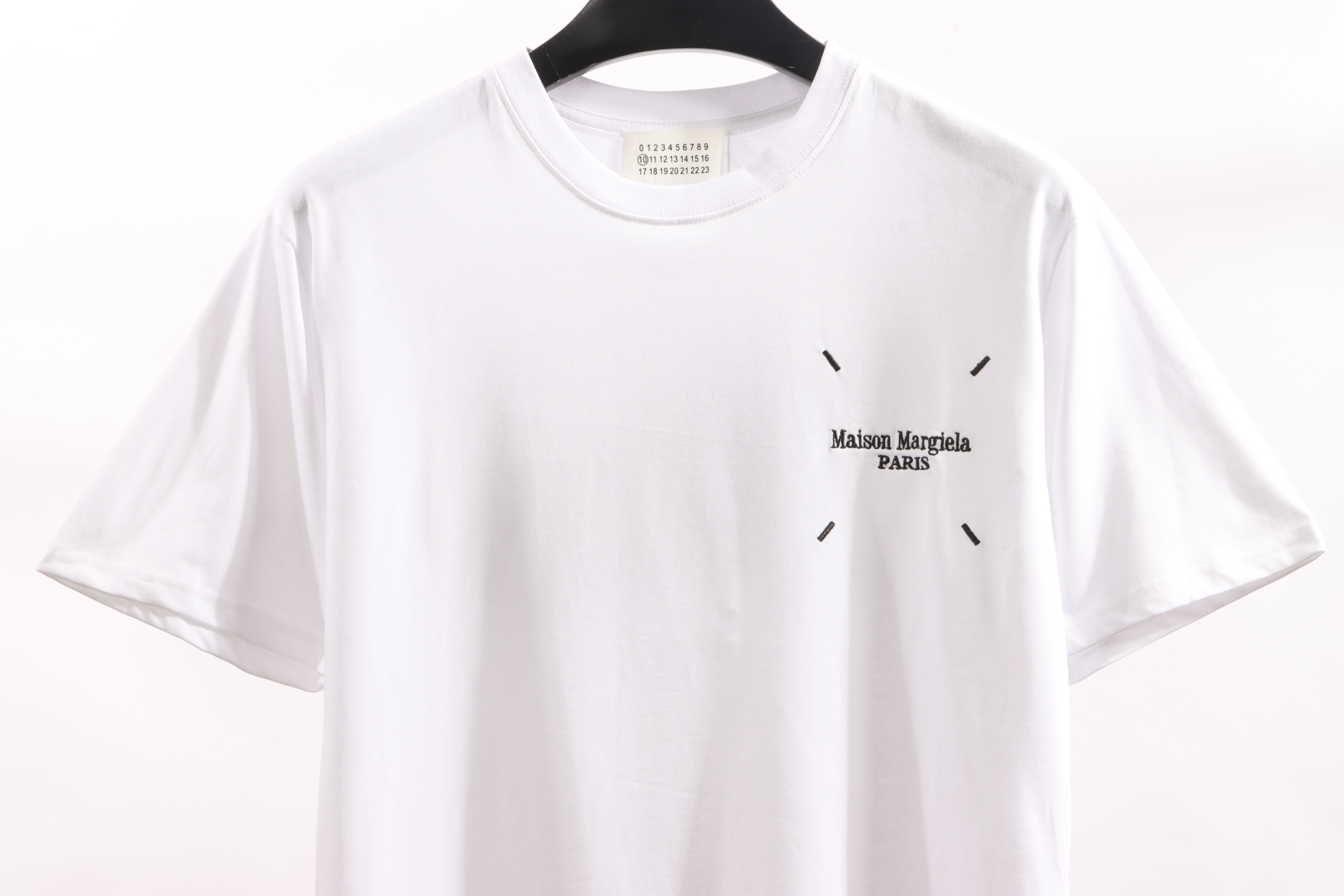 Maison Margiela Digital rubber short sleeves white