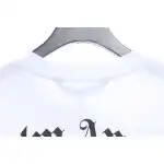 Palm Angels Transparent Broken Head Bear Print Short Sleeve White