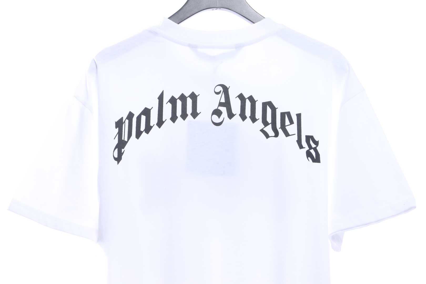 Palm Angels Transparent Broken Head Bear Print Short Sleeve White