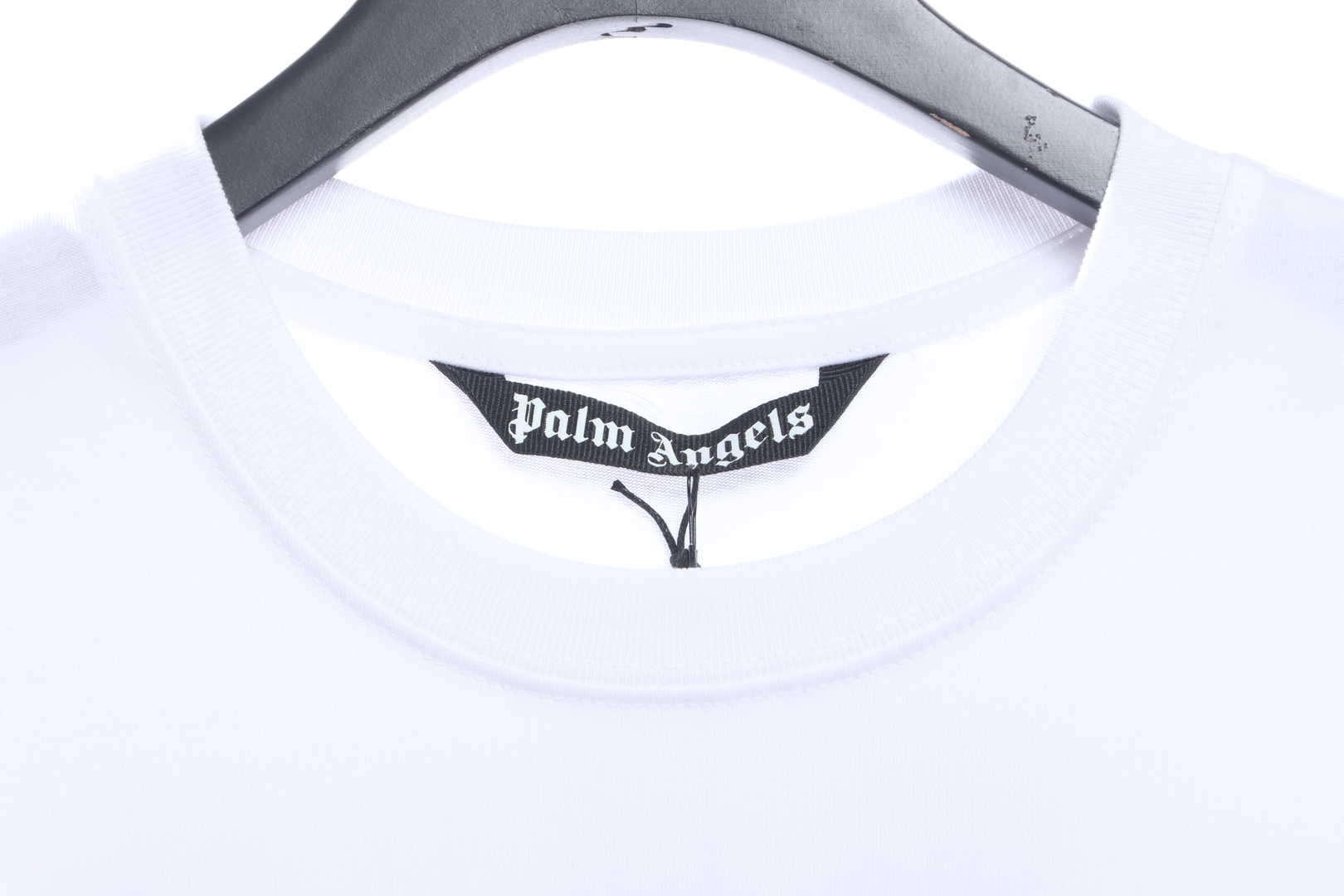 Palm Angels Transparent Broken Head Bear Print Short Sleeve White