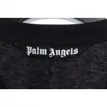 Palm Angels Yellow Broken Head Bear Print Short Sleeve black