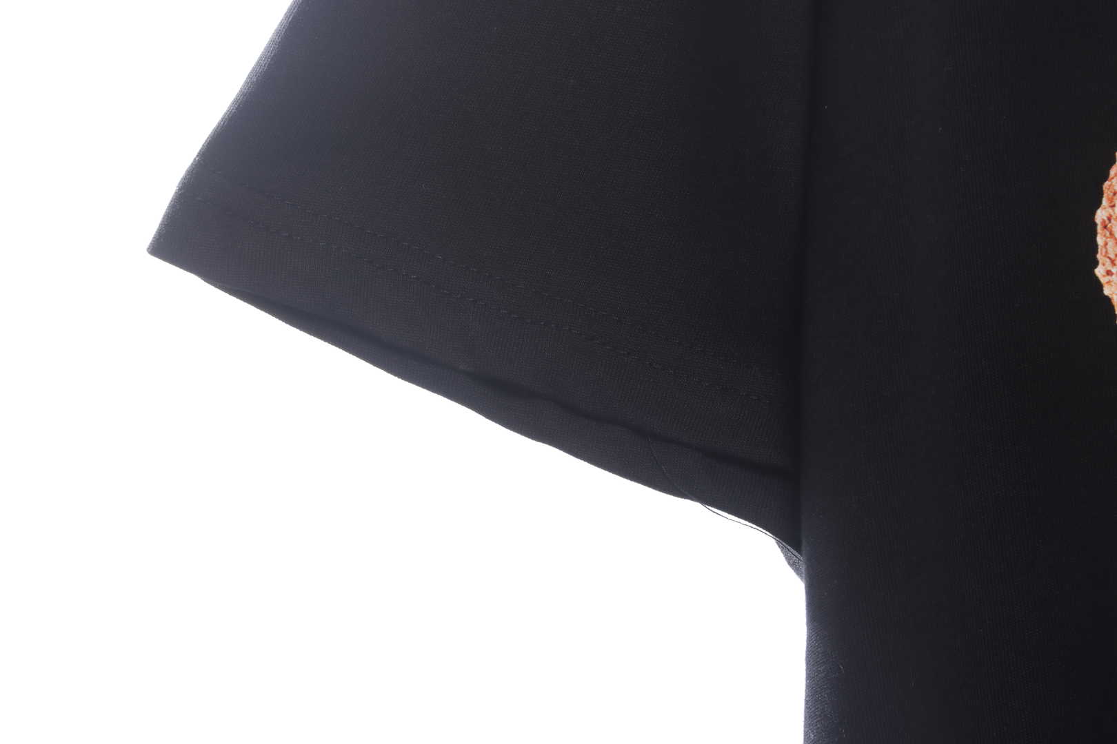 Palm Angels Yellow Broken Head Bear Print Short Sleeve black