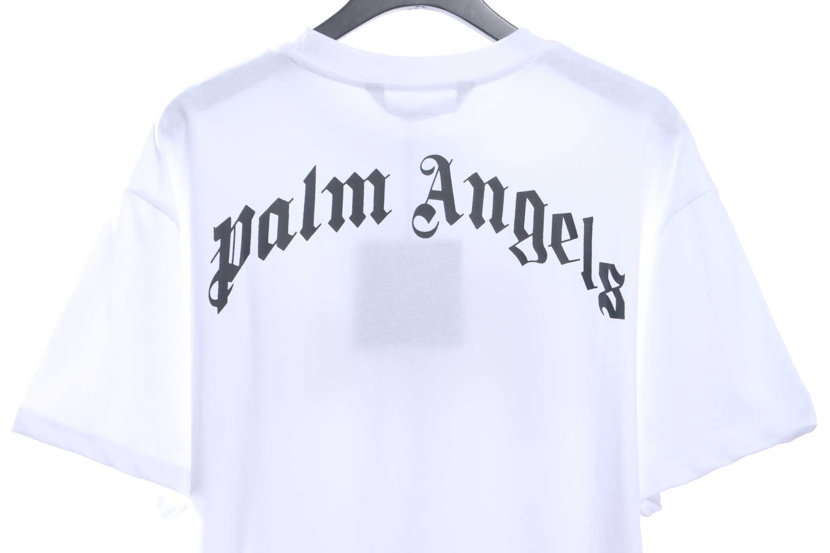 Palm Angels Yellow Broken Head Bear Print Short Sleeve White