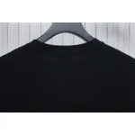 Prada 24ss Crown Medal Letter Embroidered Short Sleeve black